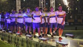 فريق النصر السعودي يقدم لاعبيه الجديد لجماهيريه في احتفالية كرنفالية رائعة