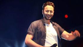 حمادة هلال في جاردن سيتي بمدينة الإنتاج الإعلامي لتصوير مسلسل “ابن أصول”