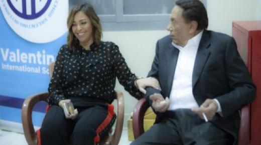 داليا البحيري فتاة شعبية في مسلسل “فالانتينو” عادل إمام