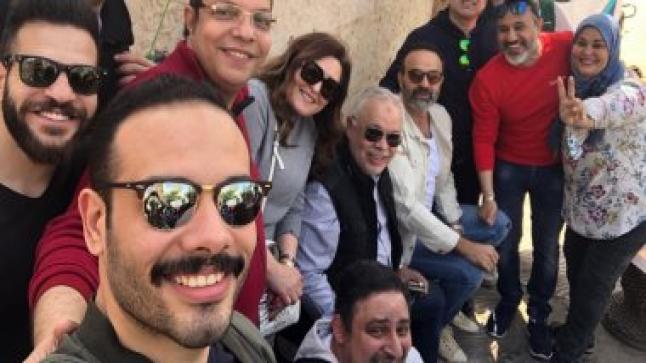 أشرف ذكي ونهال عنبر من داخل انتخابات نقابة المهن التمثيلية