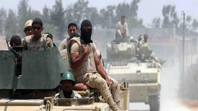 تصفية وإعدامات ميدانية للجيش المصري في سيناء