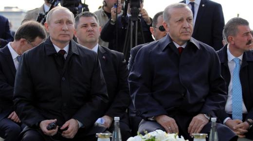 الرئيس التركي أردوغان يلتقي بنظيره الروسي لبحث الأوضاع في محافظة إدلب