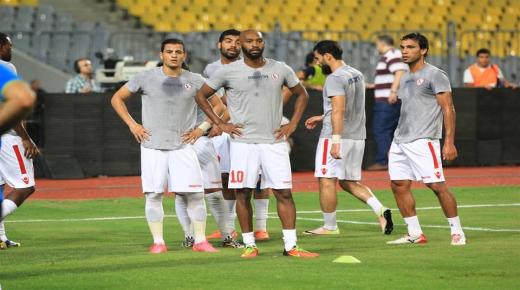الزمالك يستعد لمباراة المصري البورسعيدي ضمن الأسبوع 25 من الدوري المحلي