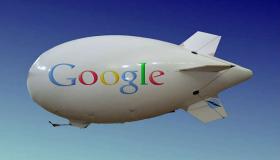 جوجل تعمل على منطاد يتسع لحظيرة طائرات